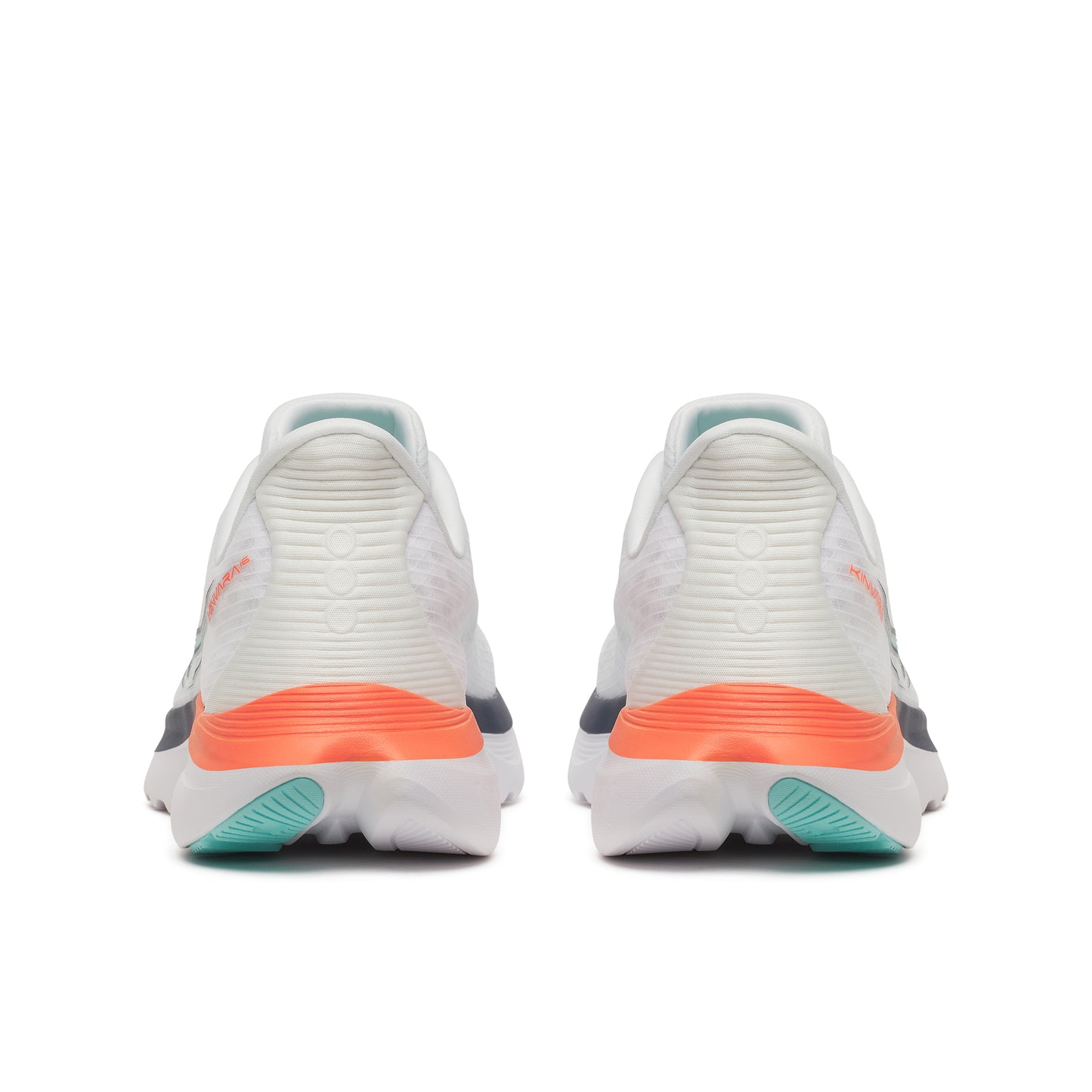 Saucony Damenlaufschuhe Kinvara 16, leichter Laufschuh für schnelle Läufe und flexibles Alltagstraining, white/navy, Größe 38 - machsport