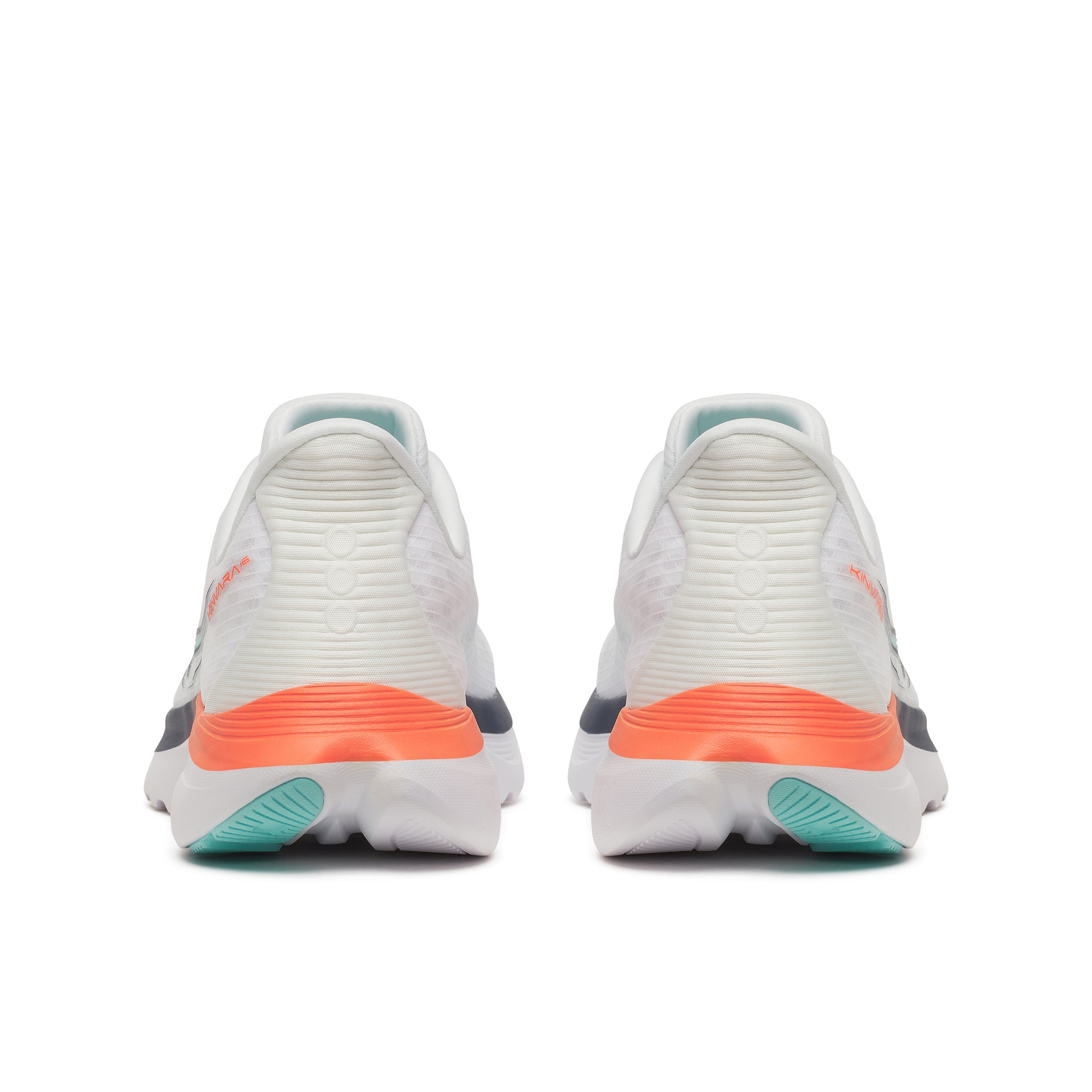 Saucony Damenlaufschuhe Kinvara 16, leichter Laufschuh für schnelle Läufe und flexibles Alltagstraining, white/navy, Größe 38 - machsport – Bild 