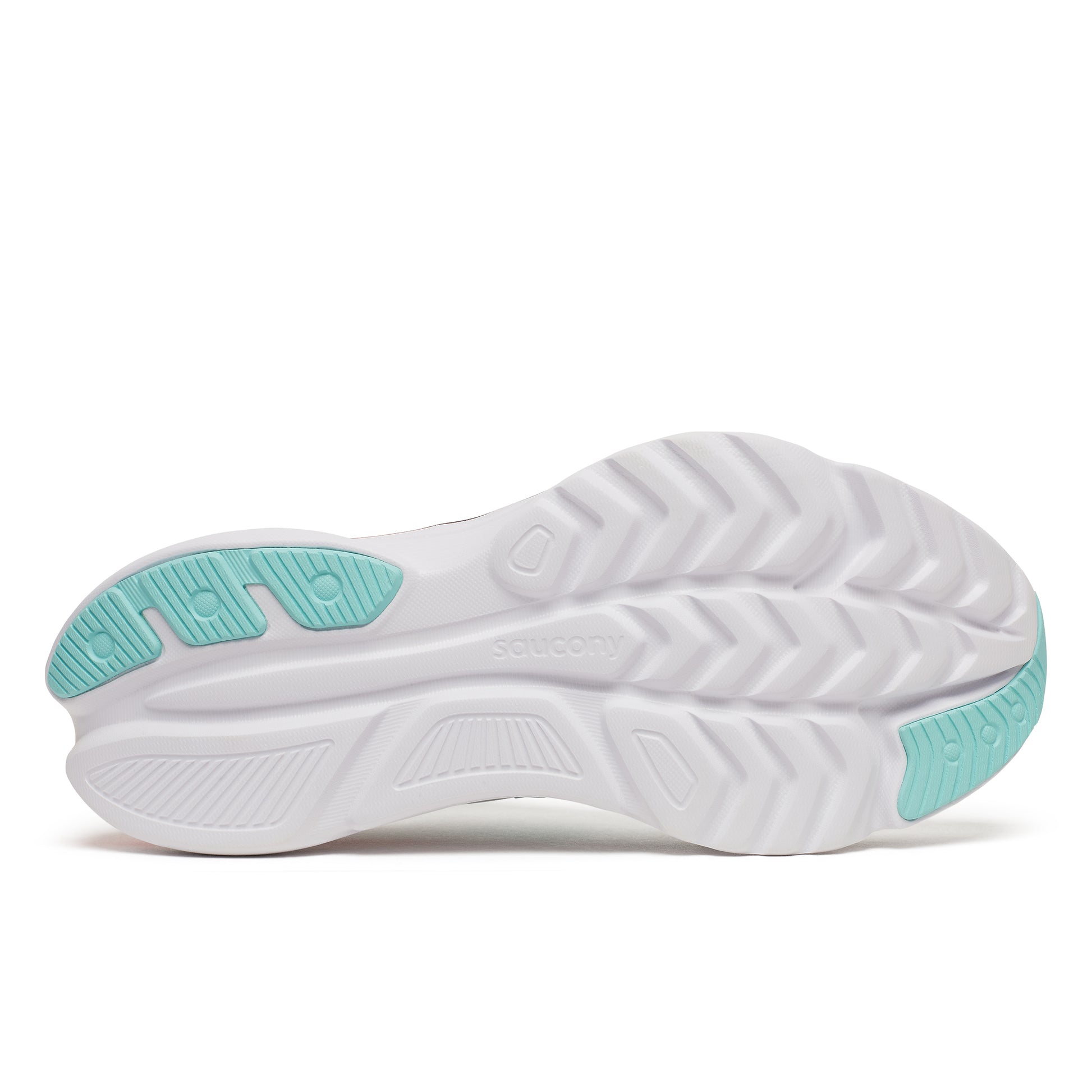Saucony Damenlaufschuhe Kinvara 16, leichter Laufschuh für schnelle Läufe und flexibles Alltagstraining, white/navy, Größe 38 - machsport – Bild 