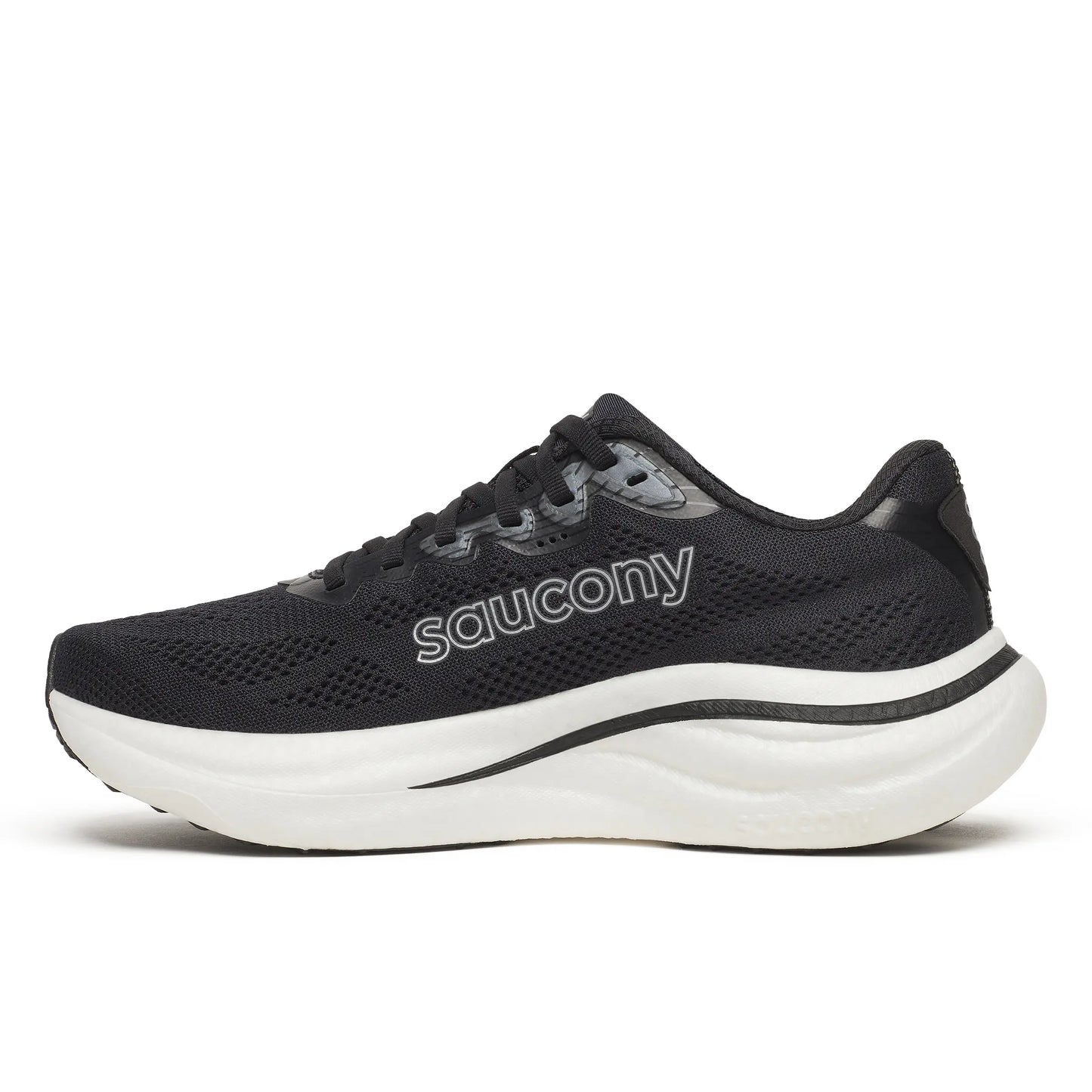Saucony Damenlaufschuhe Ride 19, black/silver