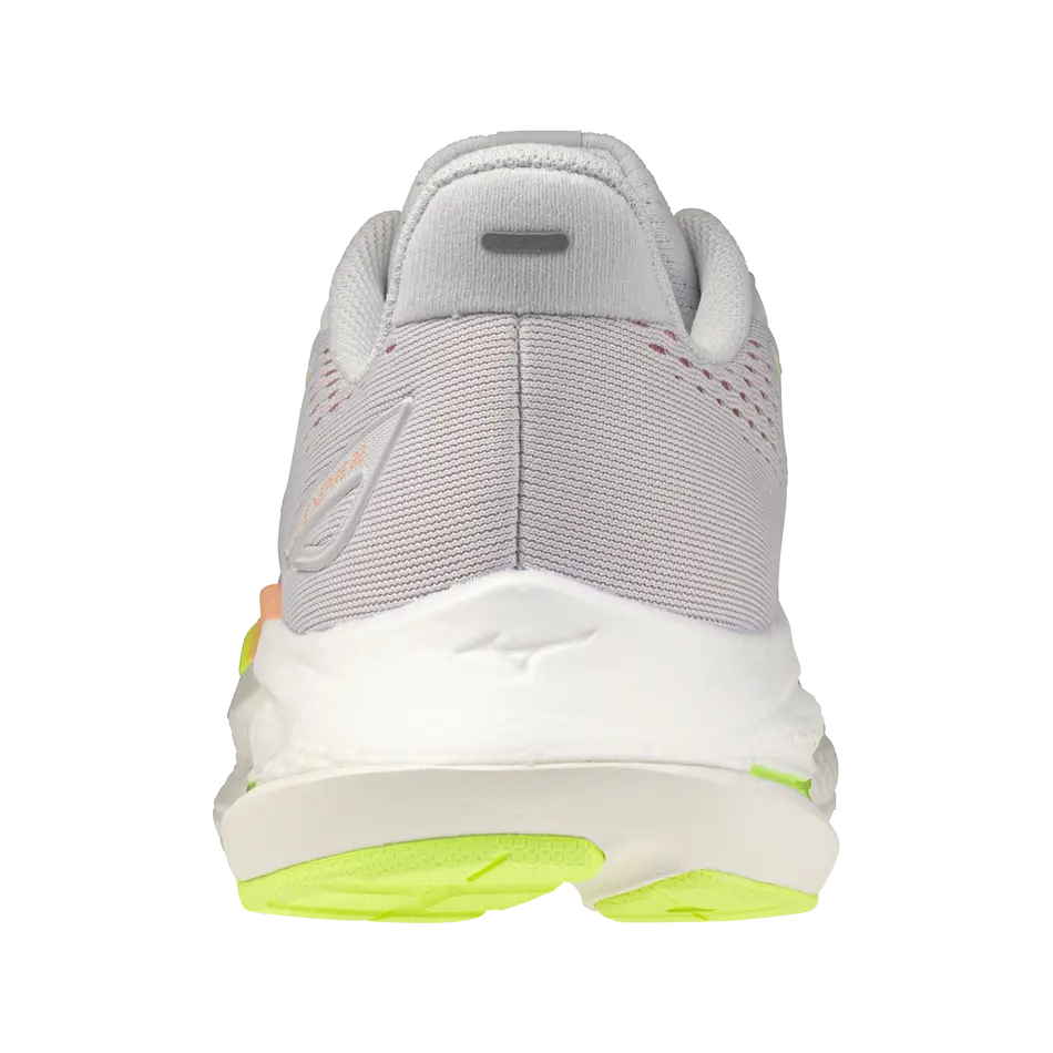 Mizuno Damenlaufschuhe Wave Inspire 22, Cloudscape/desert Flower/lime Pulp – Bild 