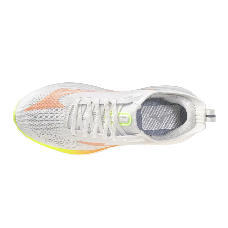 Mizuno Damenlaufschuhe Neo Zen 2, Gf White/flamingo Coral/lime Pulp