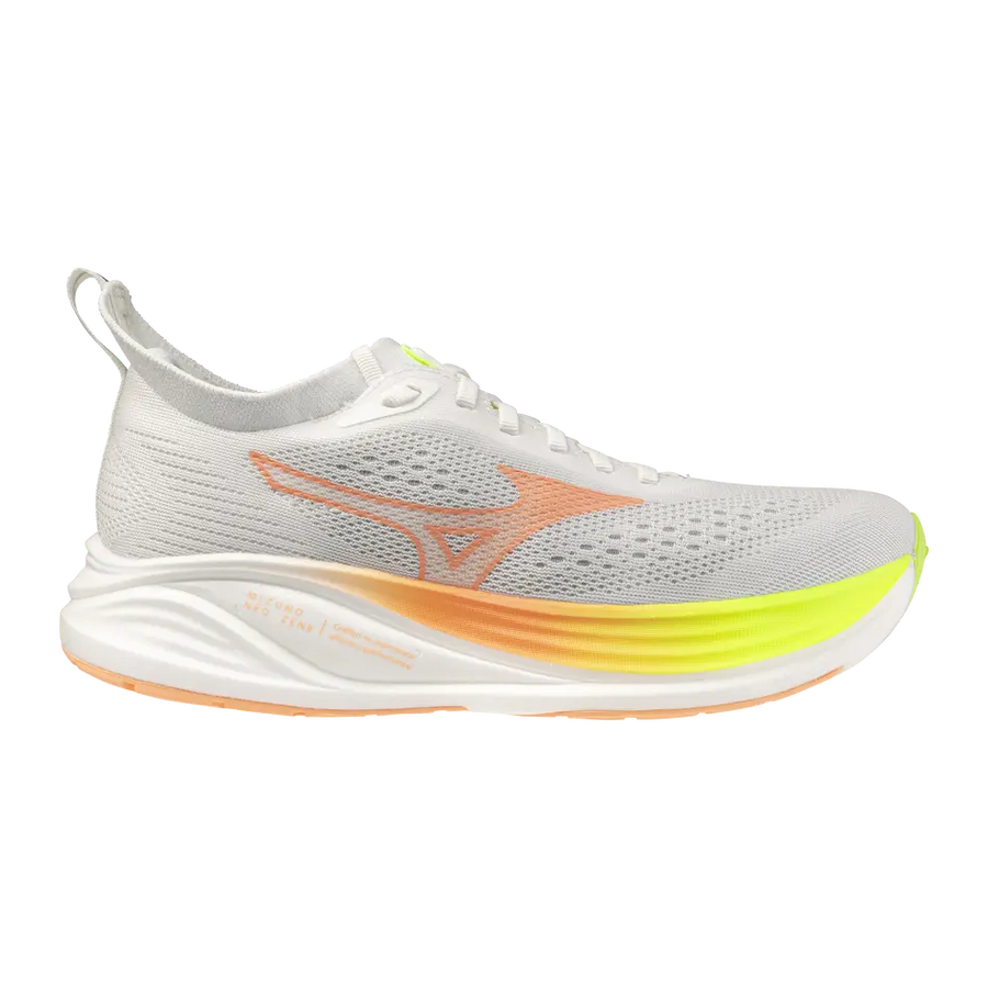 Mizuno Damenlaufschuhe Neo Zen 2, Gf White/flamingo Coral/lime Pulp