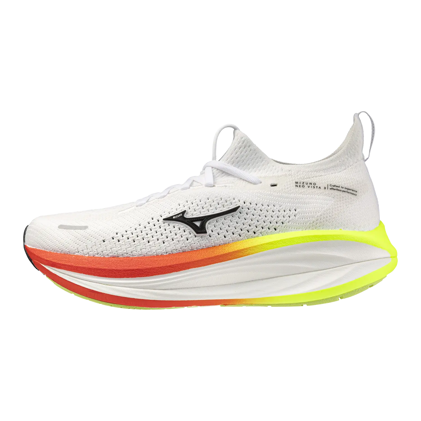 Mizuno Herrenlaufschuhe Neo Vista 3, White/black/orange