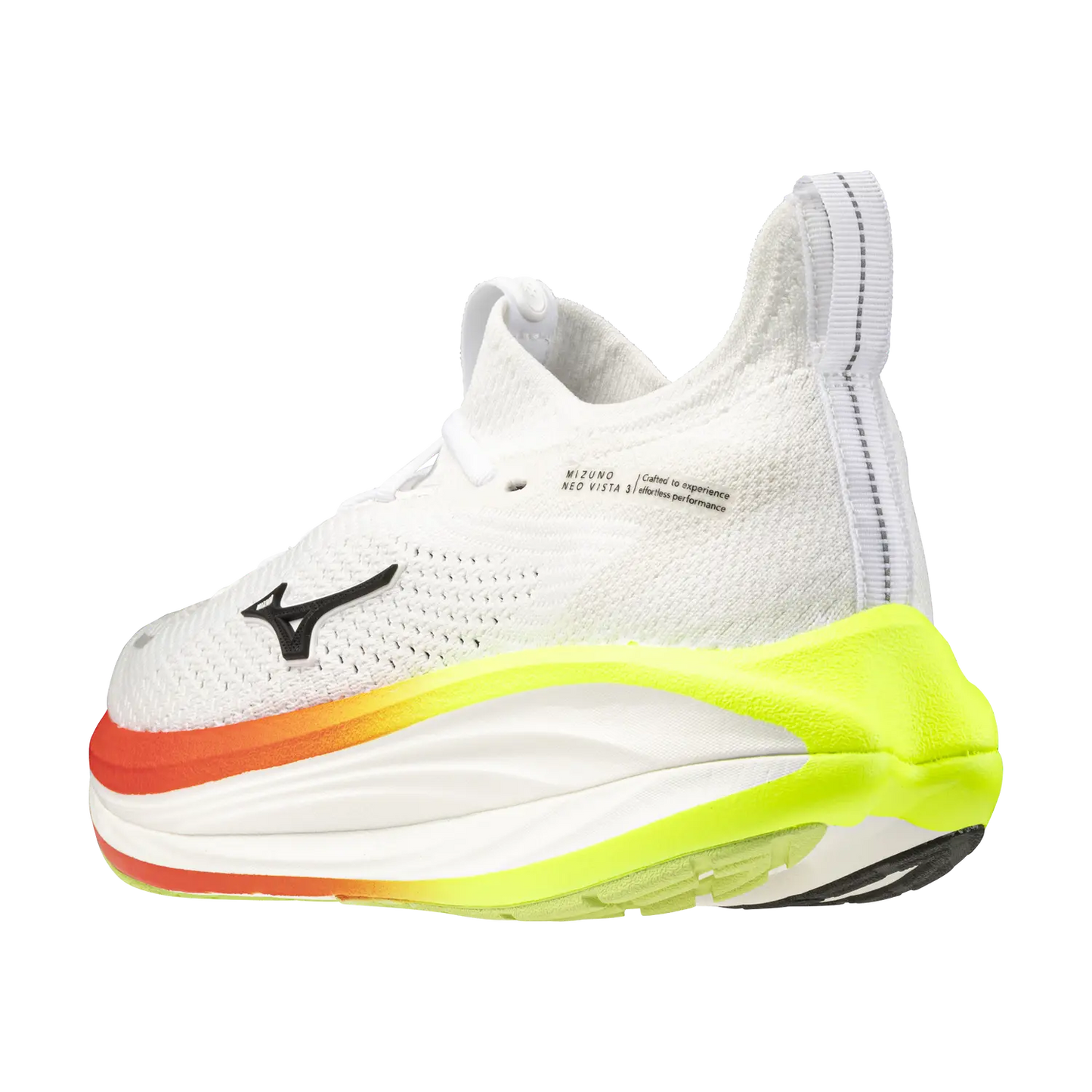 Mizuno Herrenlaufschuhe Neo Vista 3, White/black/orange