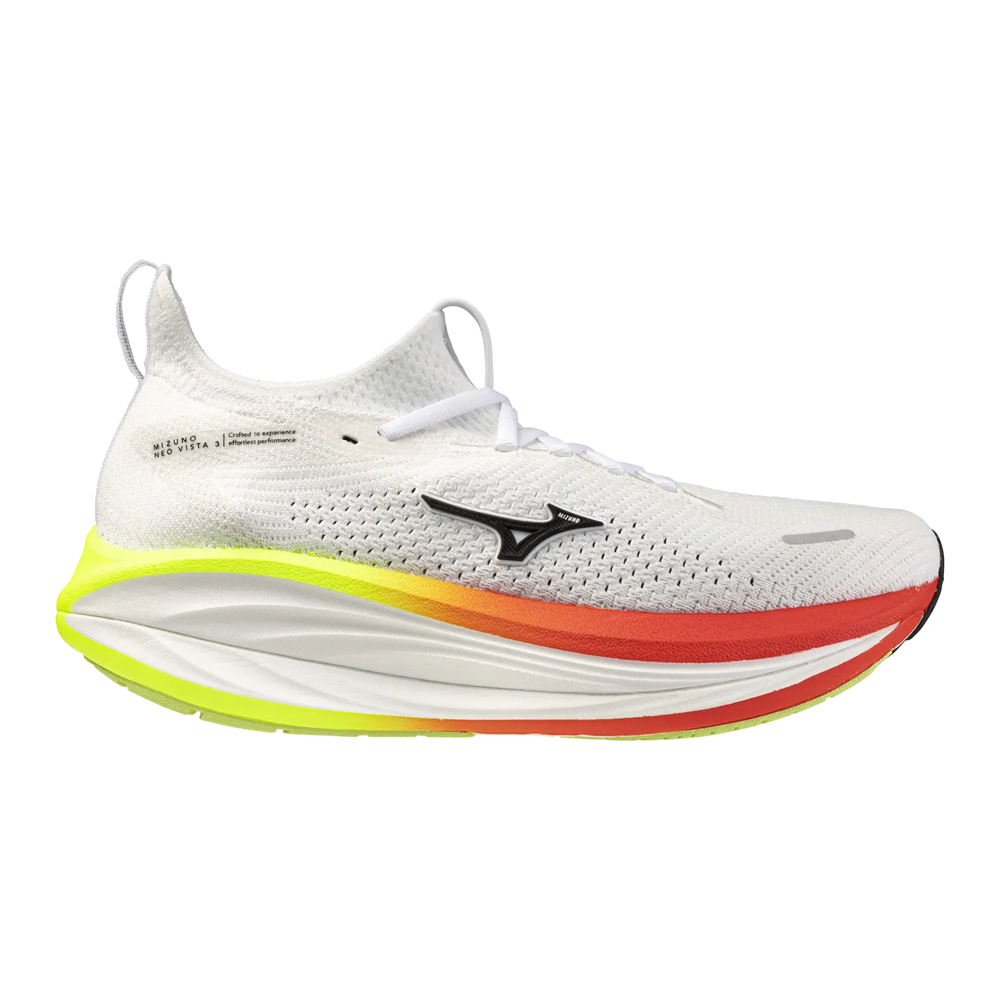 Mizuno Herrenlaufschuhe Neo Vista 3, White/black/orange