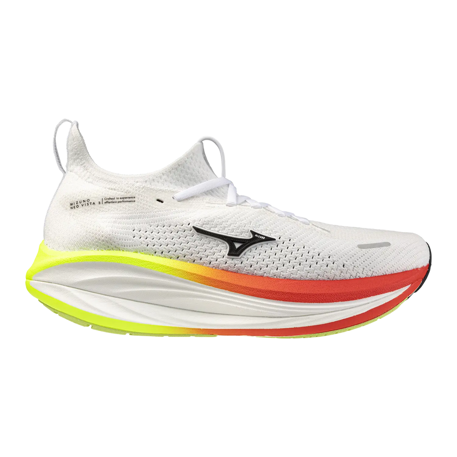 Mizuno Herrenlaufschuhe Neo Vista 3, White/black/orange