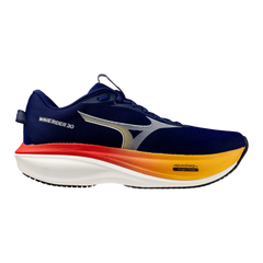 Mizuno Herrenlaufschuhe Wave Rider 30, Beacon Blue/White/Artisan's Go