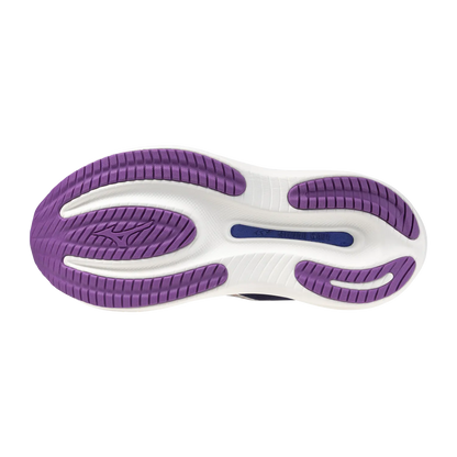 Mizuno Damenlaufschuhe Wave Rider 30, Rhodonite/white/firecracker