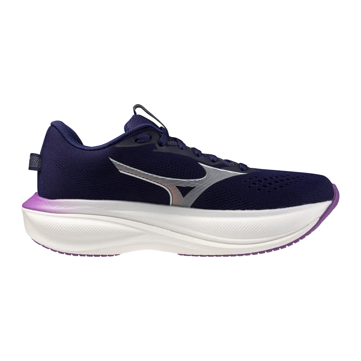 Mizuno Damenlaufschuhe Wave Rider 30, Rhodonite/white/firecracker – Bild 