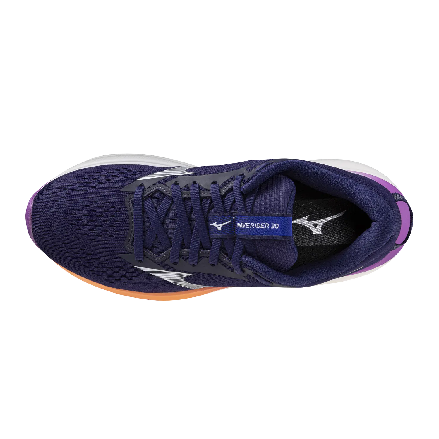 Mizuno Damenlaufschuhe Wave Rider 30, Rhodonite/white/firecracker – Bild 