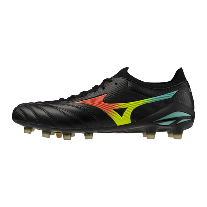 Mizuno Fußballschuhe Morelia Neo V B Japan, Black/lava Orange/arcadia