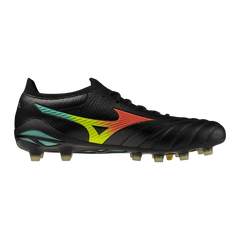 Mizuno Fußballschuhe Morelia Neo V B Japan, Black/lava Orange/arcadia