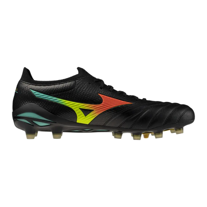 Mizuno Fußballschuhe Morelia Neo V B Japan, Black/lava Orange/arcadia