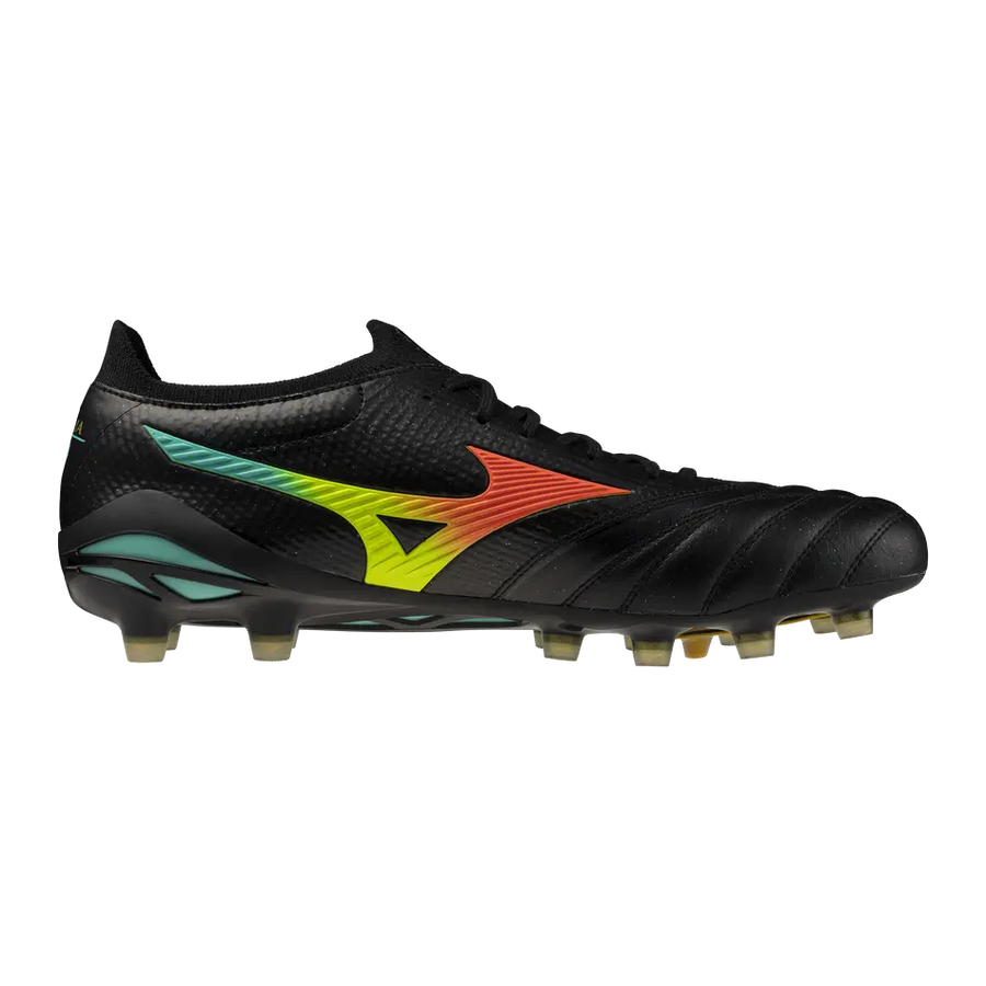 Mizuno Fußballschuhe Morelia Neo V B Japan, Black/lava Orange/arcadia