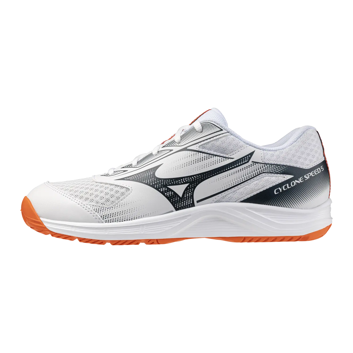 Mizuno Volleyballschuhe Cyclone Speed 5, White/carbon/sunstone – Bild 
