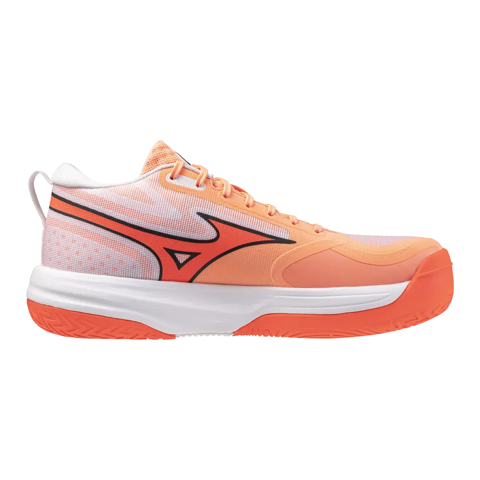 Mizuno Volleyballschuhe Neo Jump, Flamingo Coral/lava Orange/white – Bild 