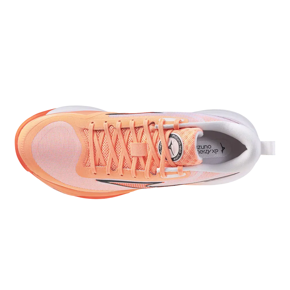 Mizuno Volleyballschuhe Neo Jump, Flamingo Coral/lava Orange/white