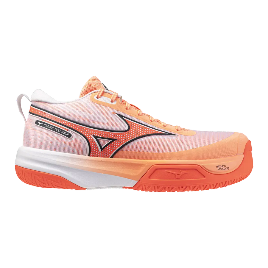 Mizuno Volleyballschuhe Neo Jump, Flamingo Coral/lava Orange/white