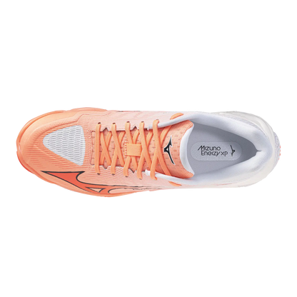 Mizuno Volleyballschuhe Wave Lightning Elite, Flamingo Coral/lava Orange/white