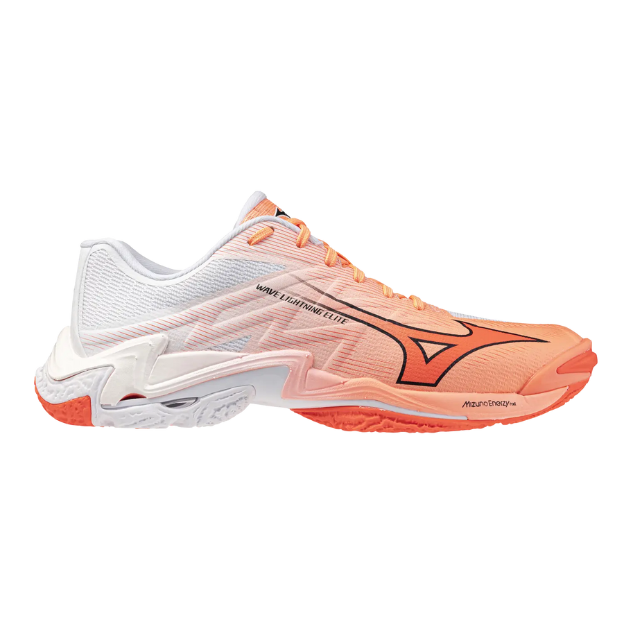 Mizuno Volleyballschuhe Wave Lightning Elite, Flamingo Coral/lava Orange/white