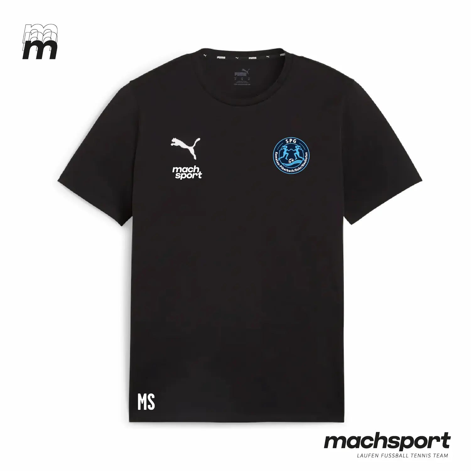 SPV Kematen-Piberbach/Rohr-Neuhofen Damen T-Shirt (Herren Schnitt) schwarz – Bild 
