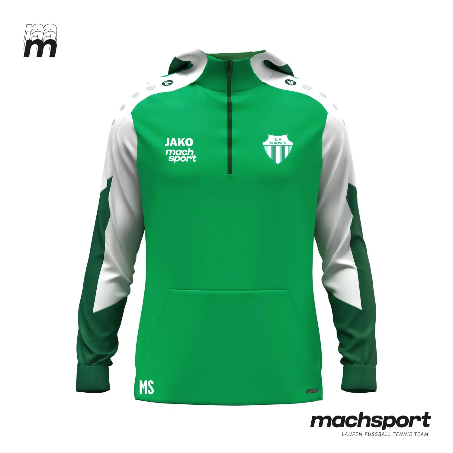 SV Alkoven Zip-Hoodie - machsport – Bild 
