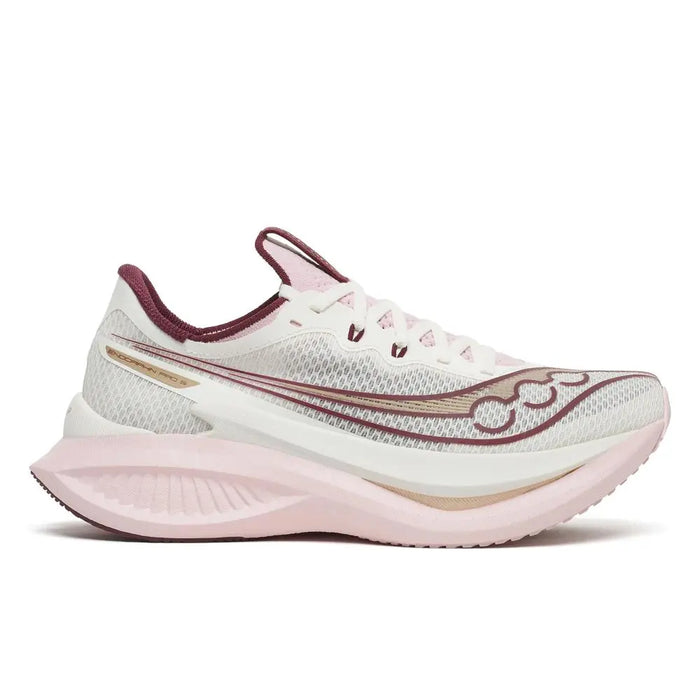 Saucony Damenlaufschuhe Endorphin Pro 5, ivory/silk