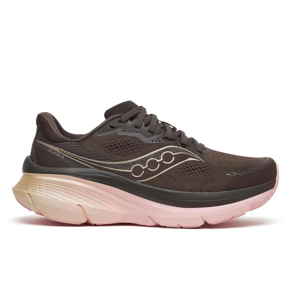 Saucony Damenlaufschuhe Guide 19, torte/aureate