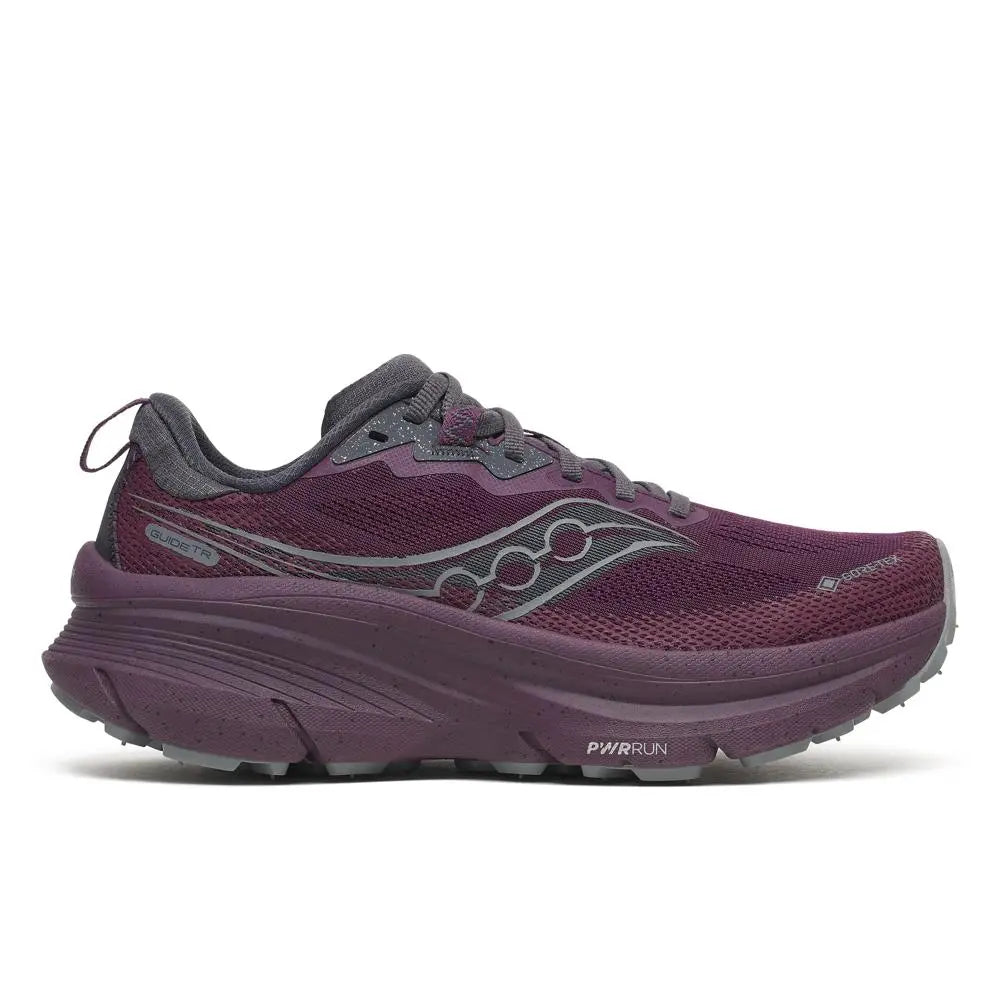 Saucony Damenlaufschuhe Guide TR GTX, eggplant