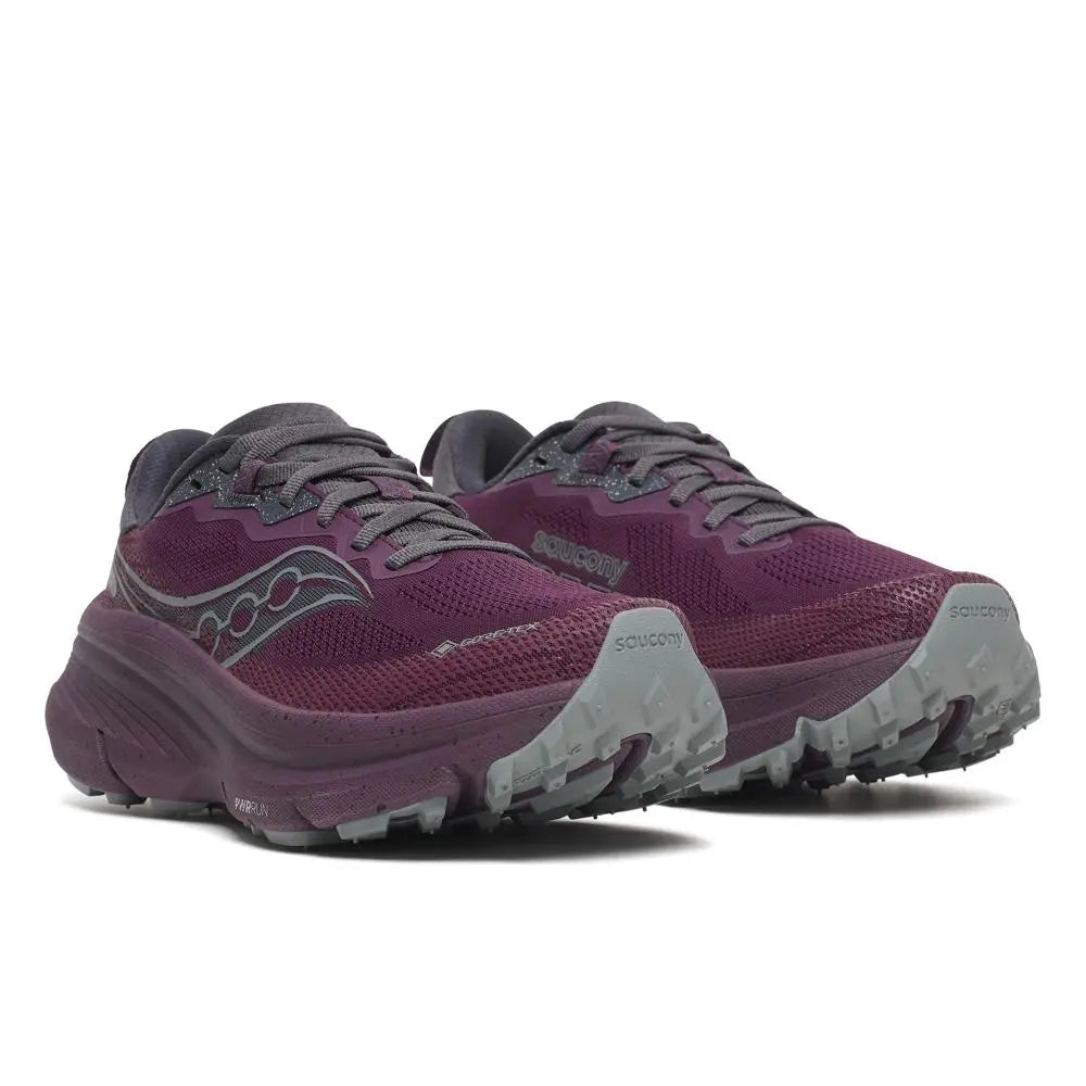 Saucony Damenlaufschuhe Guide TR GTX, eggplant