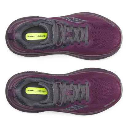 Saucony Damenlaufschuhe Guide TR GTX, eggplant