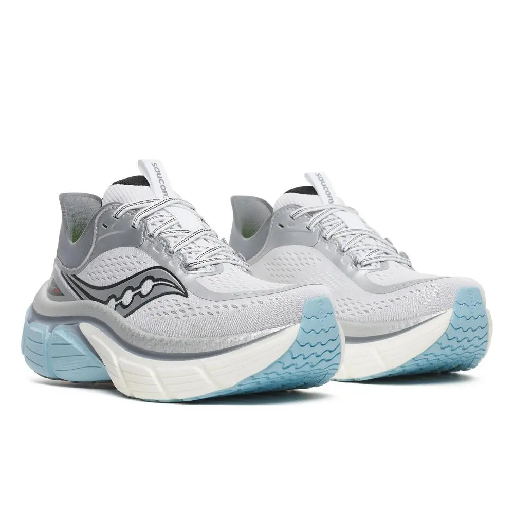 Saucony Damenlaufschuhe Paramount Max, silver/cinder – Bild 