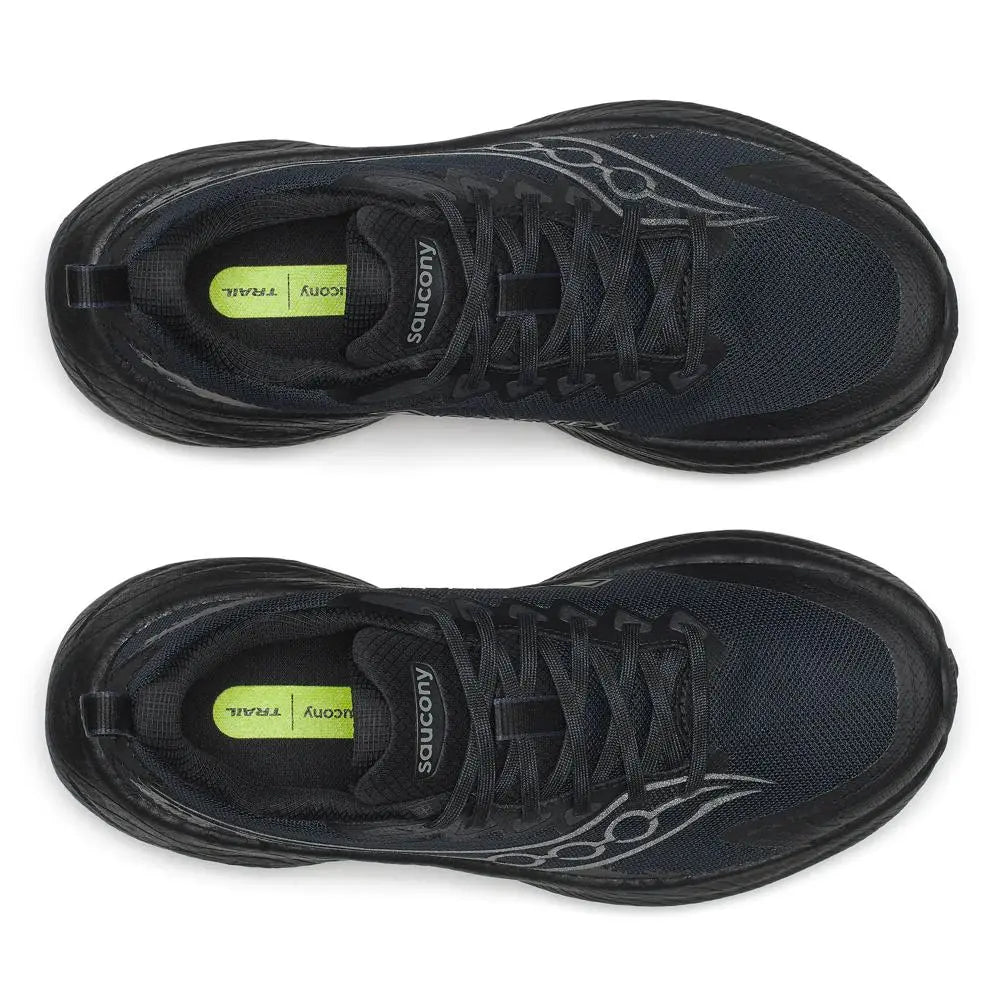 Saucony Damenlaufschuhe Ride TR3 GTX, triple black