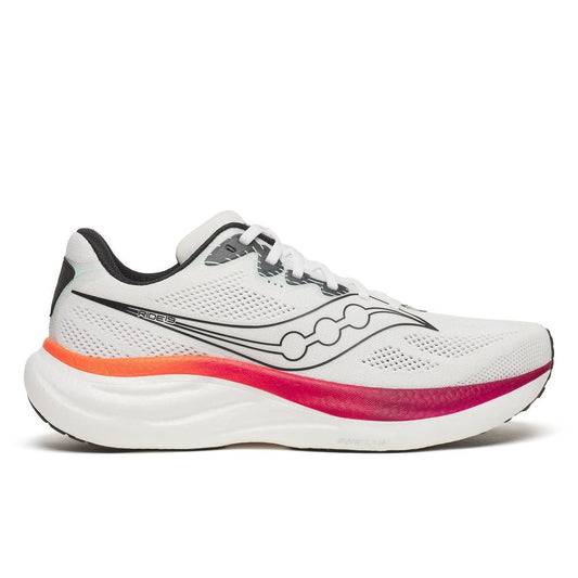 Saucony Herrenlaufschuhe Ride 19 – weiß / 41