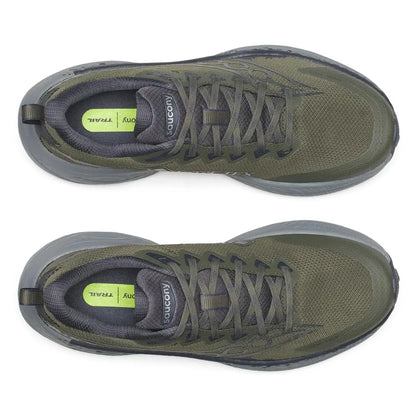 Saucony Herrenlaufschuhe Ride TR3 GTX, fatigue/ebony
