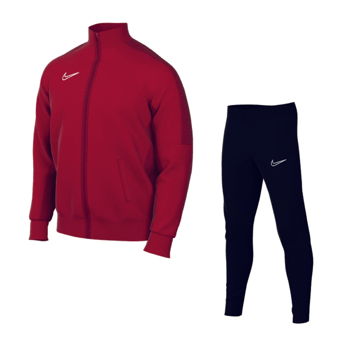 Nike Academy Kinder-Set rot, Trainingsjacke + lange Trainingshose