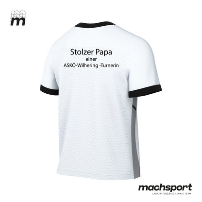 ASKÖ Wilhering Turnen Shirt "Stolzer Papa einer ASKÖ-Willhering-Turnerin"