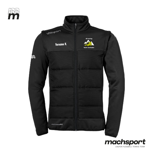 Ski Racing Team Neuhofen Funktionsjacke mit abnehmbaren Ärmeln mit Logostick – S