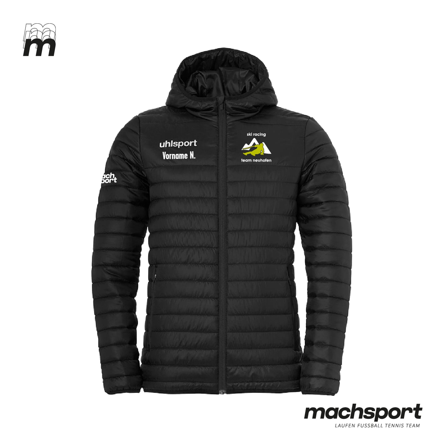 Ski Racing Team Neuhofen Ultra Lite Jacke mit Logostick