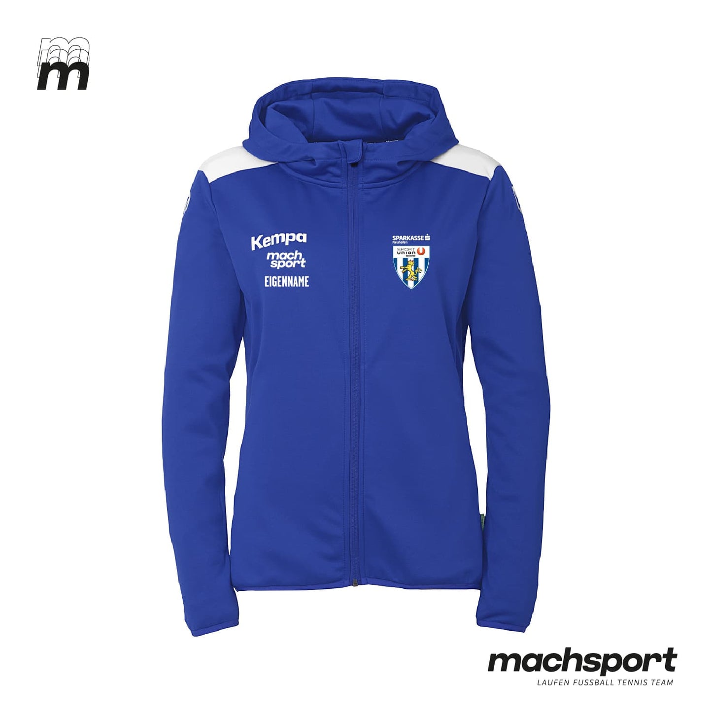 Sportunion Neuhofen Volleyball Trainingsjacke mit Kapuze Damen