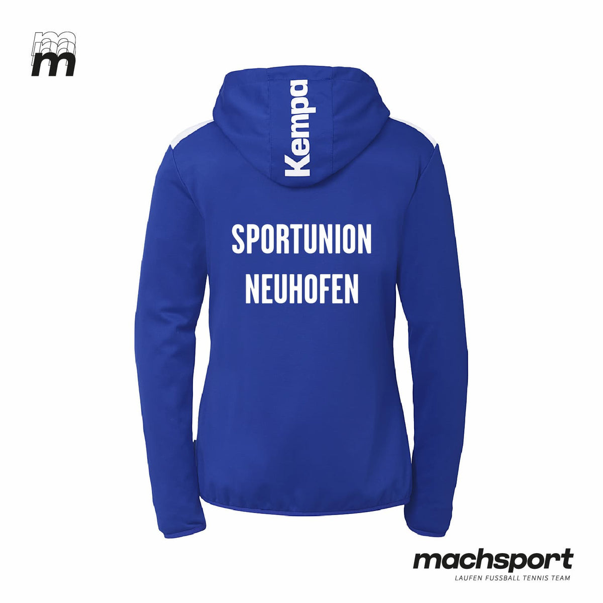 Sportunion Neuhofen Volleyball Trainingsjacke mit Kapuze Damen – Bild 