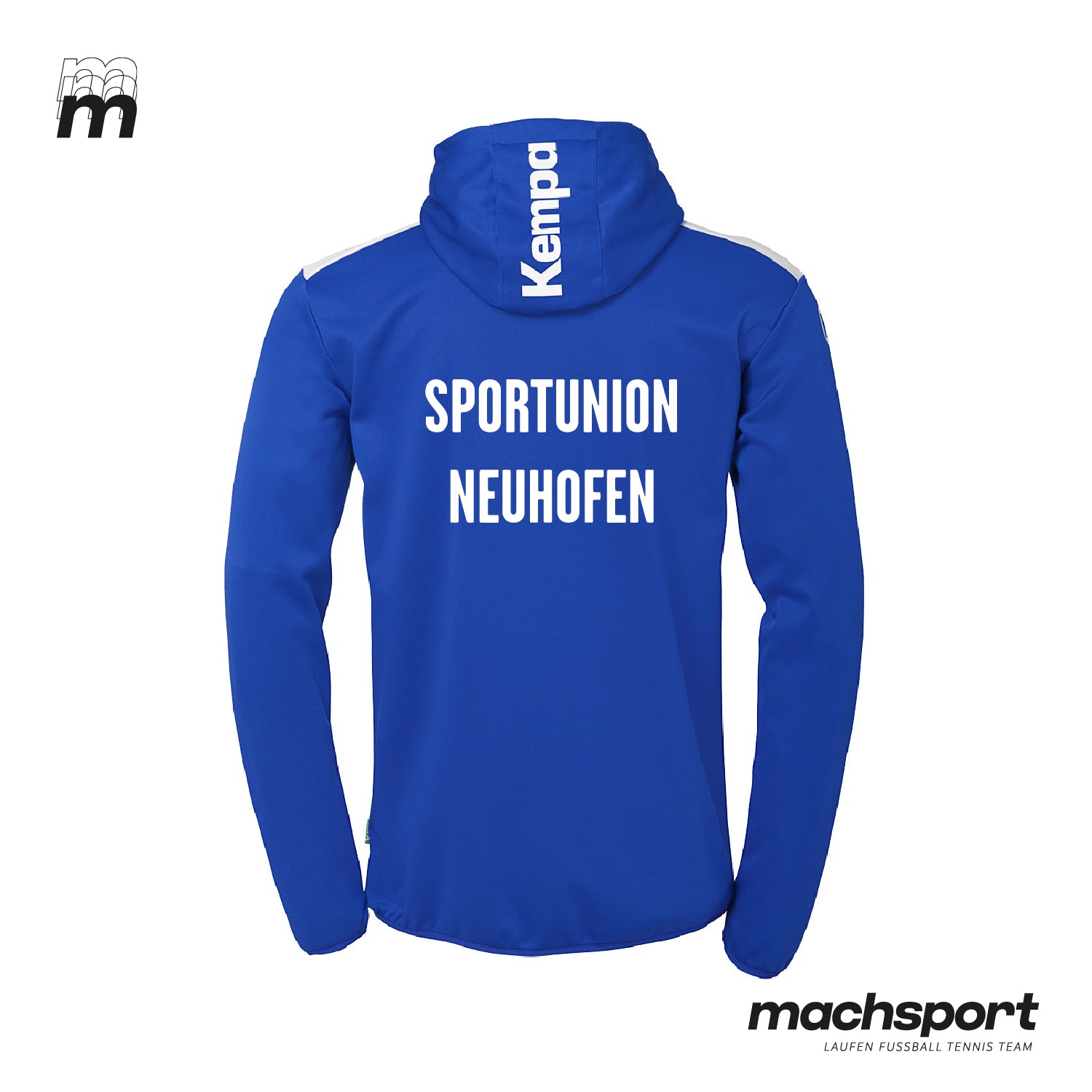 Sportunion Neuhofen Volleyball Trainingsjacke mit Kapuze – Bild 