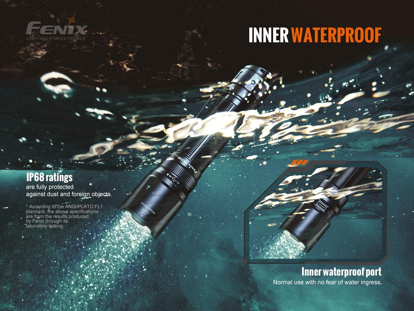 Fenix TK20R V2.0 Wiederaufladbare Mehrzweck-Taschenlampe mit Doppelschalter, 3000 Lumen – Bild 
