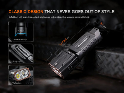 Fenix TK28R Multi-Beam Hochleistungs-Taschenlampe, 6500 Lumen