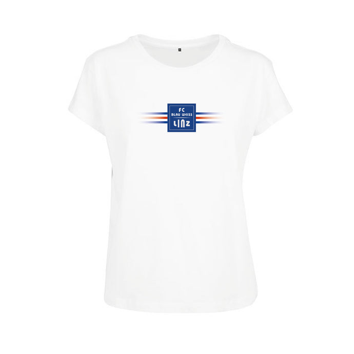 FC Blau-Weiß Linz T-Shirt Damen Logo