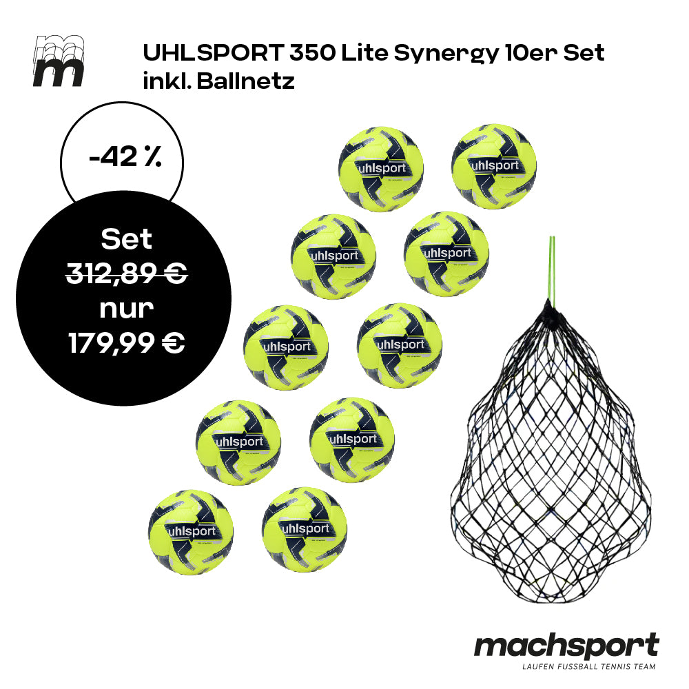 Uhlsport 350 Lite Addglue 10er-Set inkl. Ballnetz