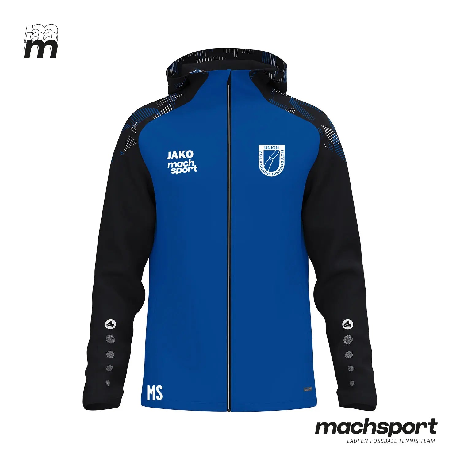 UVB Hinzenbach Trainingsjacke mit Kapuze - machsport – Bild 