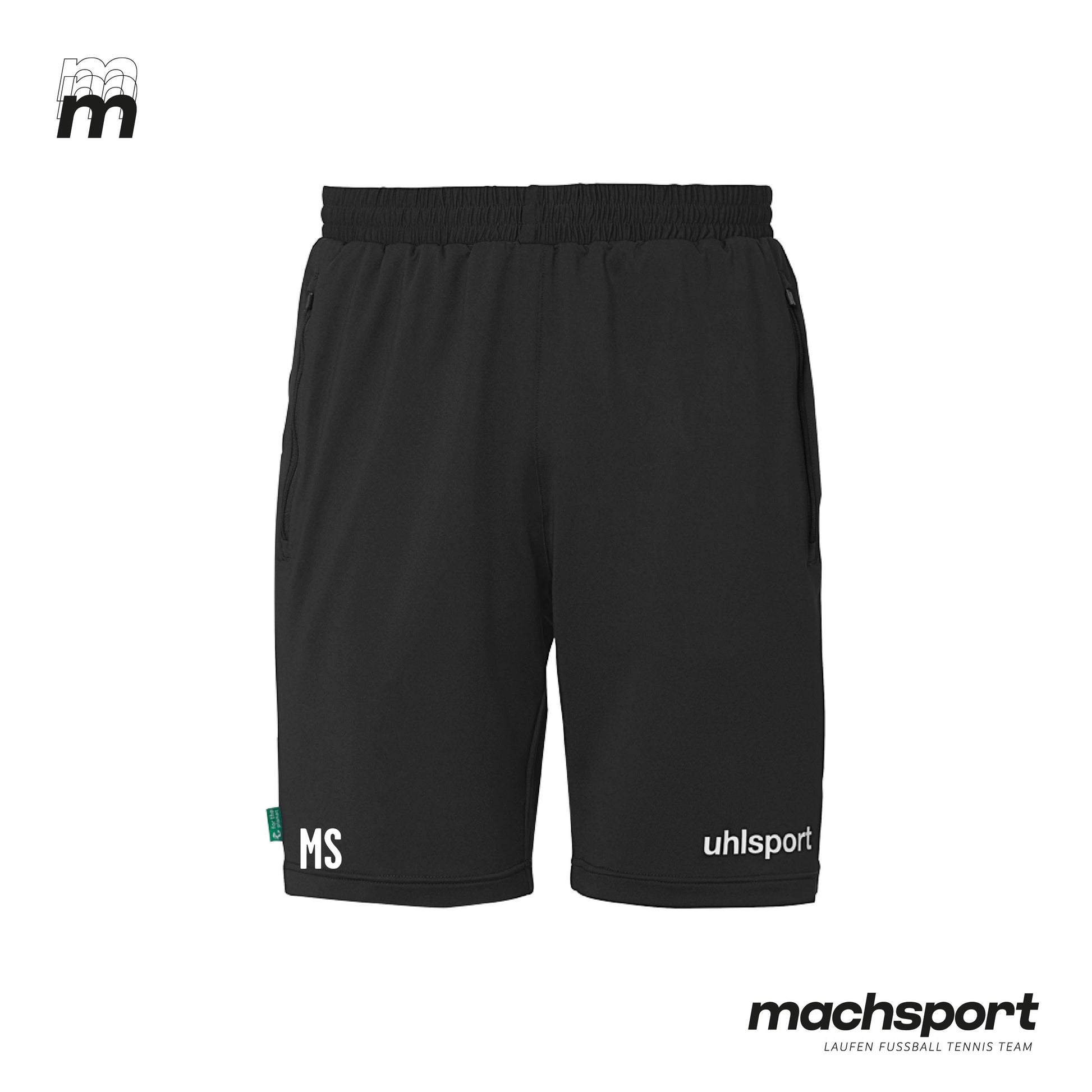 Union Babenberg Trainingsshorts mit Reißverschluss - machsport – Bild 