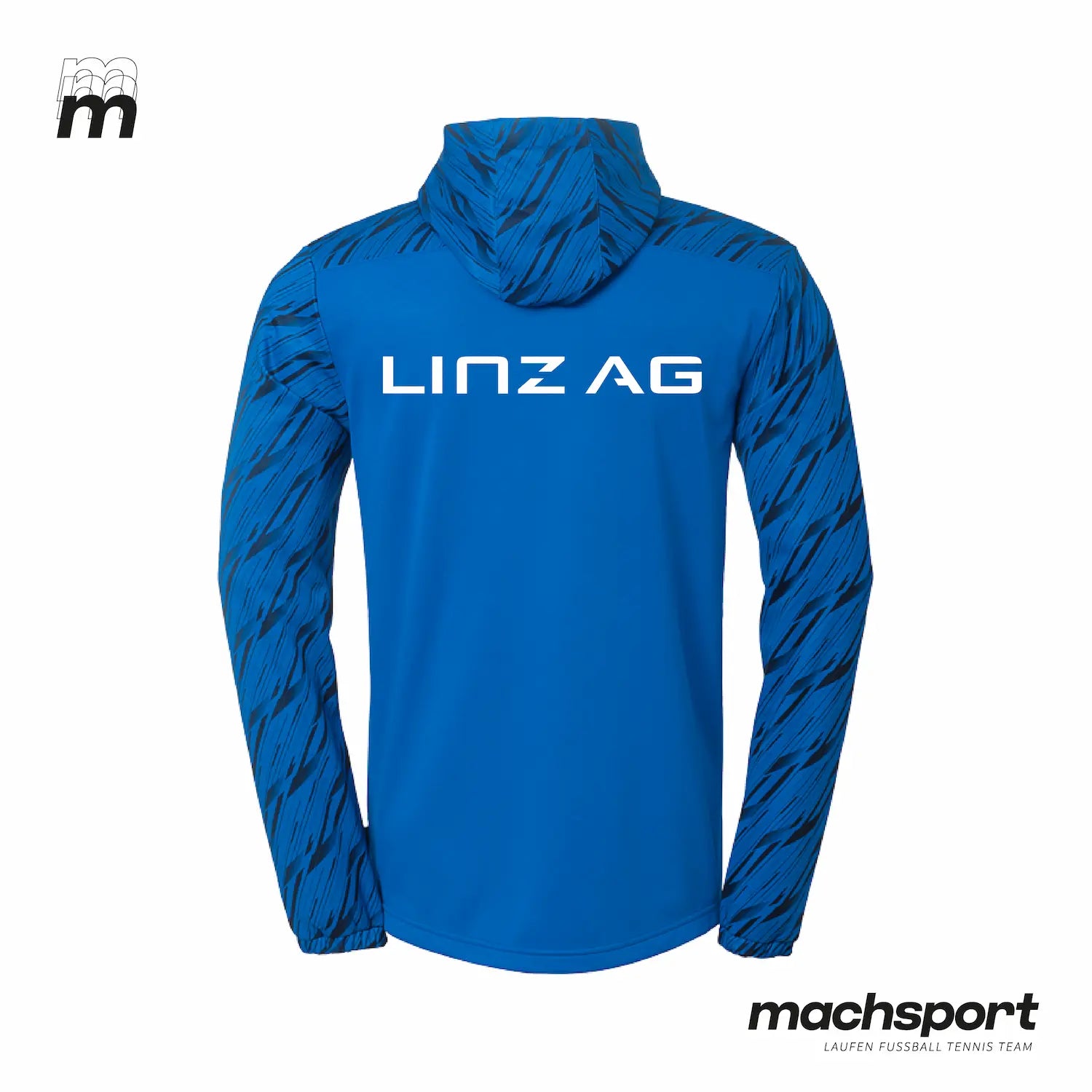 Union Kleinmünchen Trainingsjacke mit Kapuze – Bild 